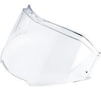 KWTN Moto Compatible avec le casque modulable LS2 FF900, visière de rechange supplémentaire, lentille chromée trous patch, lentilles(Clear)