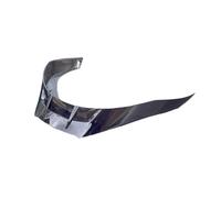 KWTN Moto Visière de casque, aileron arrière PI-STA for AGV GPR/GP/Corsa/Corsa R, accessoires remplacement for moto (transparent)(Schwarz)