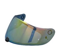 KWTN Moto Visière de casque de moto, écran solaire for Casco Moto, Visera, HJ20M, HJC, C70, FG-17, FG-ST, IS-17. Conduisez en toute sécurité.(Gold)