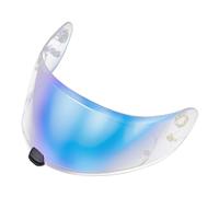 KWTN Moto Visière de casque de moto for HJC HJ20M C70/IS-17/FG-17/FG-ST, compatible Pinlock, visière teintée de remplacement (doré)(Revo Clear Blue)