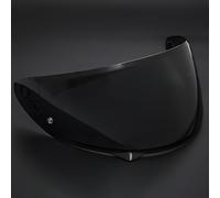 KWTN Moto Visière de casque de moto for HJC HJ34P C10, accessoires de remplacement, visière de casque anti-rayures, lentilles colorées for casque de moto, thé rouge(J Deep Black)