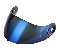 KWTN Moto Visière de casque de moto for Nolan X-lite X803RS, X802RR, X802R, X702, X661, accessoires de remplacement for visière de casque, verres colorés anti-rayures, gris E(F Tea Colorful Blue)