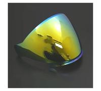 KWTN Moto Visière de casque de moto for Shoei S30, lentille de protection, accessoires de moto Ca-SCO, protection faciale, pare-soleil (gris foncé)(Gold Plating)
