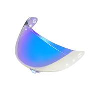 KWTN Moto Visière de casque de moto HJC HJ34P C10 en iridium (argentée, for la journée)(REVO Clear Blue-For Day Night)