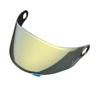 KWTN Moto Visière de casque FF358 for LS2 FF396, FF358, FF300, protection UV, accessoires for casque de moto (doré, for la journée)(Gold-for Day)