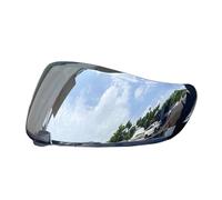 KWTN Moto Visière de casque, visière de remplacement for visière faciale HJ-20M, protection UV et résistante aux rayures for casque HJC FG-17 IS-17 C70 (noir).(Silver)