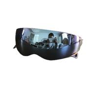 KWTN Moto Visière de casque, visière interne moto for Scorpion EXO Combat/Covert-X Retro Lens Sunshield Casque Accessoires (Bleu)(Blue)