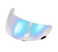 KWTN Moto Visière de protection faciale for casque de moto Bell Star/Vortex/RS-1/RS-2/Revolver/Qualifier DLX MIPS, compatible Pinlock, visière teintée de remplacement (doré)(Revo Clear Blue)