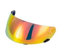 KWTN Moto Visière de protection faciale for casque de moto Bell Star/Vortex/RS-1/RS-2/Revolver/Qualifier DLX MIPS, compatible Pinlock, visière teintée de remplacement (doré)(Deep Gold Red)