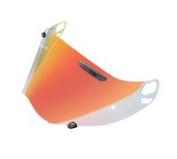 KWTN Moto Visière de protection for casque de moto ARAI TourCross5 (rouge transparent, jour et nuit)
