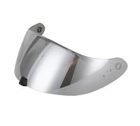 KWTN Moto Visière de protection for casque de moto Scorpion EXO-R420 R420, antibuée, compatible Pinlock, visière teintée de remplacement(Silver Mirror)