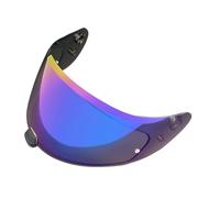 KWTN Moto Visière de protection UV for casque moto HJC HJ20M C70, FG-17, FG-ST, IS-17 (argentée, for la journée)(Rainbow-for Day)