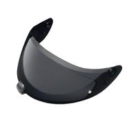 KWTN Moto Visière de protection UV for casque moto HJC HJ20M C70, FG-17, FG-ST, IS-17 (argentée, for la journée)(Deep Black-for Day)