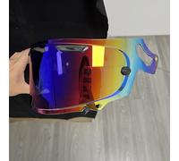KWTN Moto Visière Gradient RX7X for casque ARAI VAS-V MAX Corsair-X, Quantum-X, Signet-X, DT-X, Defiant-X (REVO Gradient RED)(Revo Gradient Blue)