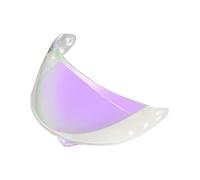 KWTN Moto Visière HJ34P for casque moto HJC C10, visière en iridium, accessoires (argenté, jour)(REVO Clear Purple-For Day Night)