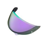 KWTN Moto Visière HJ34P for casque moto HJC C10, visière en iridium, accessoires (argenté, jour)(REVO Deep Purple-For day)