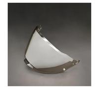 KWTN Moto Visière MX701 for casque de moto LS2 Explorer, visière motocross, rallye, tout-terrain, lentille Ca-SCO, pare-soleil anti-UV (noir)(Revo Clear Silver)