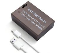 KWTOUL Batterie de Remplacement LP-E17 Compatible avec Canon EOS R50, R8 | RP, R10, R100, M6 II, M5, M3, 77D, T6i, 750D, T6s, 760D, T7i, 800D, T8i, 850D, rechargeable via USB Type-C