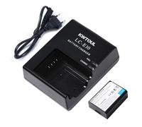 KWTOUL Batterie LP-E10 et Chargeur LC-E10C LC-E10 LC-E10E