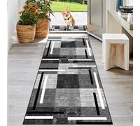 KwuSeug Tapis Long Couloir Entrée Envers en Caoutchouc AntidéRapant Tapis De Cuisine Devant ÉVier IntéRieure De Porte D'EntréE Tapis D'AlléE Tapis De Salon Tapis sur Mesure Bureau 80 x 200 cm