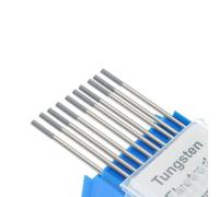 Kwweeoo： Électrode en tungstène WC20, 2% Cérium, Électrode en tungstène pour soudage TIG, Diamètre 1,6 mm, Longueur 175 mm