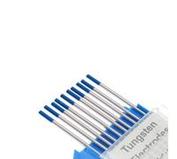 Kwweeoo Électrode tungstène WL20, 2% lanthane, Bleu, 10pcs Ø:2 mm, L:175 mm