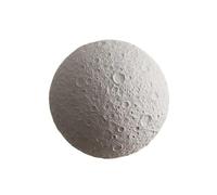 KWWEWEB Applique murale décorative en forme de cratère spatial, ambiance villa, chambre à coucher, simulation de lune, porte d'entrée créative, éclairage LED blanc(Warm White (2700-3500K))