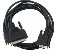 KWWEWEB Câble de programmation RS232 25 broches DB25M vers DB9F for machine(2m)