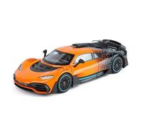 KWZGHOLJ Modèle De Voiture À Échelle Modèle De Voiture en Métal À L'échelle 1:18 for Mercedes Benz AMG One Hypercar, Réplique Exquise De Véhicules De Collection Véhicules à Moteur(Orange)