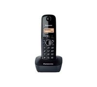 Panasonic KX-TG1611 - Téléphone sans fil avec ID d'appelant - DECT - noir Noir G