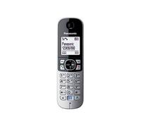 Panasonic KX-TG6812FRB téléphone Téléphone DECT Identification de l'appelant Noir, Argent