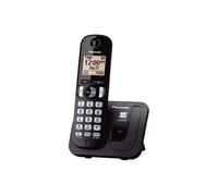 KX-TGC210 - Téléphone sans fil avec ID d'appelant/appel en instance - DECT\GAP - (conférence) à trois capacité d'appel - noir