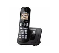 KX-TGC210 - Téléphone sans fil avec ID d'appelant/appel en instance - DECTGAP - (conférence) à trois capacité d'appel - noir
