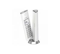 Panasonic KX-TGK210SP - Téléphone sans fil avec ID d'appelant - DECT\GAP - (conférence) à trois capacité d'appel - blanc Blanc G
