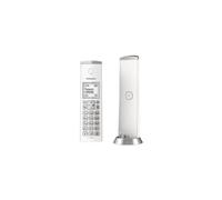 KX-TGK220 - Téléphone sans fil - système de répondeur avec ID d'appelant - DECTGAP - (conférence) à trois capacité d'appel - blanc