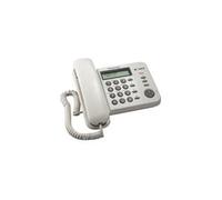 KX-TS560EX1W - Téléphone filaire avec ID d'appelant