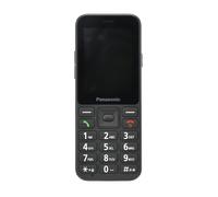 Panasonic Téléphone Portable KX-TU250EXB 4G Essentials, Bouton d'appel d'urgence SOS, Fonction Mains Libres, Grand écran