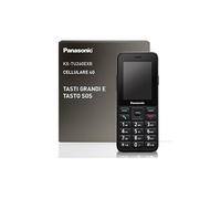 KX-TU260EXB Téléphone pour Seniors 4G avec Bouton SOS Noir