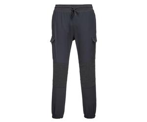 KX3 Flexi Pantalon | Noir, UPF 40+, coupe universelle, polyester, genoux pré-pliés, soufflet d'entrejambe, 1 poche arrière zippée