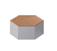 Kx9Lb8d Jardinière Siège de Repos extérieur Simple Banc Parc Public Commercial(Petit)