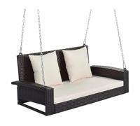 Kx9Lb8d Siège de terrasse Convient for terrasse, Jardin extérieur, balançoire, Porche Suspendu, Meubles de Sièges extérieurs