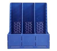 Kx9Lb8d Support de fichiers Gestion des Fournitures de Bureau : Classeurs, Racks données et colonnes Bacs à courrier(Blue)