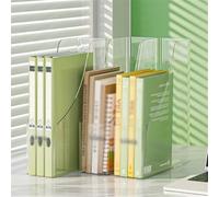 Kx9Lb8d Support de fichiers Porte-revues Vertical for Bureau, Organiseur de Documents A4 Bacs à courrier(Green)
