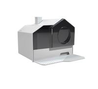 Kx9Lb8d Toilettes pour Animaux Bac à litière for Chat, bac surdimensionné entièrement fermé for Grands Chats et Plusieurs, for Facile Nettoyer avec Pelle Tapis Bacs à litière Standards(Grigio)