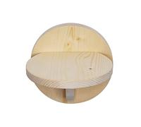 Kx9Lb8d Toilettes pour Animaux Plate-Forme de Saut for Chat marches for murales tremplin Meubles for Mur Rond Petit Cadre d'escalade for Bacs à litière Standards