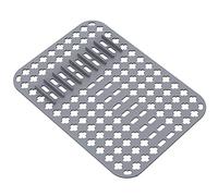 KXAOXGRC Coussin de Drainage d'évier de Cuisine en Silicone Tapis de Protection d'évier en Silicone, 64x33x0,9 cm