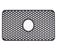 KXAOXGRC Coussin de Drainage d'évier de Cuisine en Silicone Tapis de Protection d'évier en Silicone, résistant à la Chaleur, séchage Rapide, 62,5x33x1cm