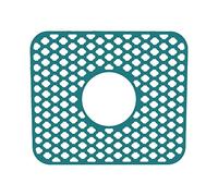 KXAOXGRC Coussin de Drainage d'évier de Cuisine en Silicone Tapis de Protection Grille d'évier Cuisine en Silicone, Pliable, antidérapant, séchage Rapide, Multicolore, 34.5x29.5cm