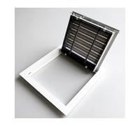 KXAOXGRC Panneau d'accès louvré, Panneau de Ventilation à persiennes en Aluminium avec Filtre for Murs Plafond, Tailles Multiples(90x95cm/35.4x37.4in)