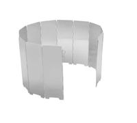 KXAOXGRC Pliable Camping poêle Pare-Brise, Réchaud de Camping Pliable et Coupe-Vent, Pare-Brise, déflecteur cuisinière à gaz, 8/10 plaques(10 Plates)